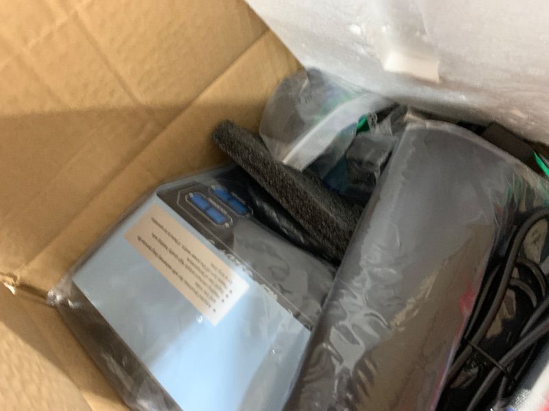 Photo 1 of WEP 992D+ 2-in-1 Soldering Iron Kit and Hot Air Rework Station with 3 Preset Channels, LCD Display, Interchangeable Handles, Sleep Mode, X-2 Iron Holder, 5 Iron Tips, Desoldering Pump and Tweezers