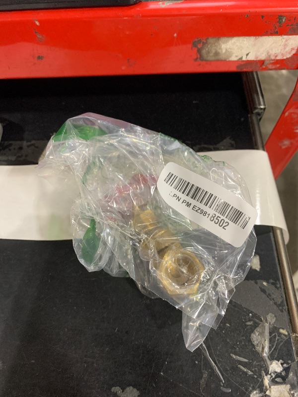 Photo 1 of 1/2" NPT Brass Gate Valve, Heavy Duty Female x Female Thread Manual Rotary Sluice Valve with Wheel Handle for Water, Oil, Gas, Industrial Plumbing, and HVAC Systems (1/2", DN15)