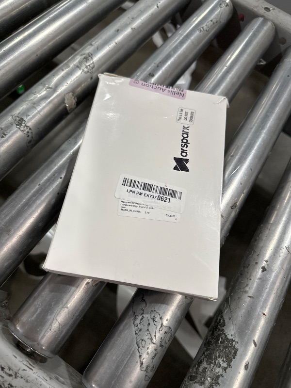 Photo 1 of 12 Pack Poster Stand Self Stick Easel Back Poster Board Stand Convenient Peel and Stick Self Adhesive Easels Display Cardboard Sign (7 Inch)