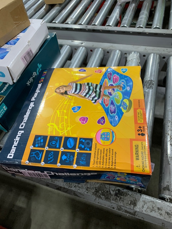 Photo 1 of SUNLIN Dance Mat, Gifts Toys for Girls 3 4 5 6 7 8 Years Old, Frozen Theme Toys, Dance Pad with 7 Game Modes, 5 Challenge Levels, 9 Built-in Music, Birthday Gifts for Kids Ages 3-12