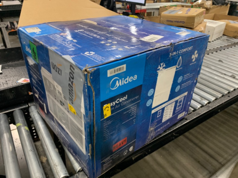 Photo 1 of Midea 12,000 BTU EasyCool Window Air Conditioner, Dehumidifier and Fan - Cool, Circulate and Dehumidify up to 550 Sq. Ft., Reusable Filter, Remote Control