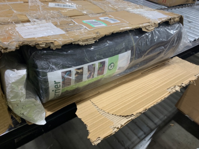 Photo 1 of 3ftx300ft  Barrier Landscape 3.2oz Fabric Heavy Duty, Woven Weed Control Cloth, Woven Geotextile Fabric for Underlayment, Gardening Ground, Commercial Driveway Weed Block Cover Mat