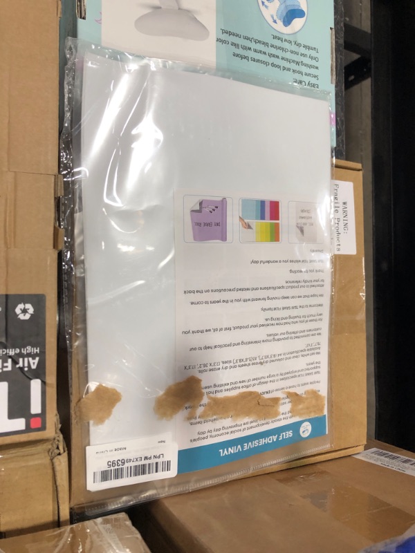 Photo 1 of Dry Erase Board Sticker- Whiteboard Stickers-8.27''x11.69'' Removable Dry Erase Sheets- Fridge Dry Erase Paper for Wall/Desk/Refrigerator/Door/Locker/Home/Office/Classroom (White-2Pcs)