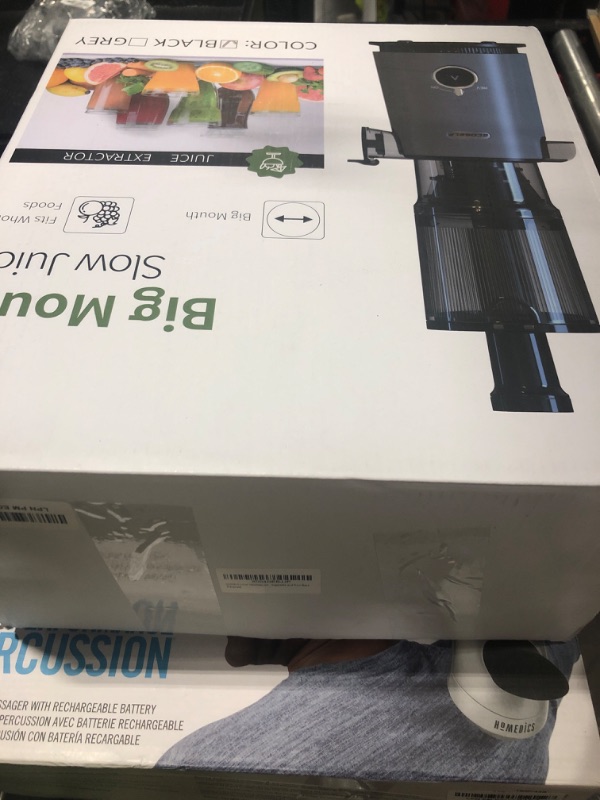 Photo 1 of Juicer Machines, ECOSELF Large Feed Chute for Family Needs, Professional Hands Free Cold Press Juicer For Whole Fruits & Vegetables, Self Feeding for Juice Extractor Machine, Easy to Clean