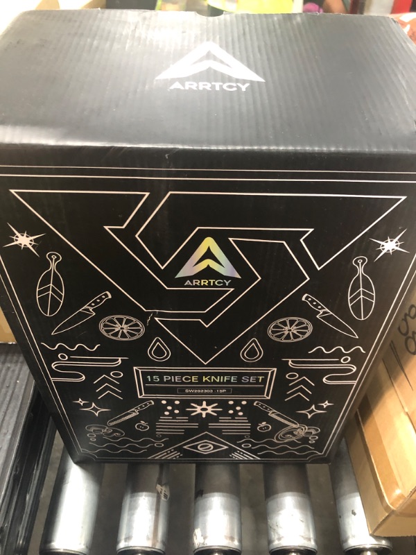 Photo 1 of arrtcy 15 knife set