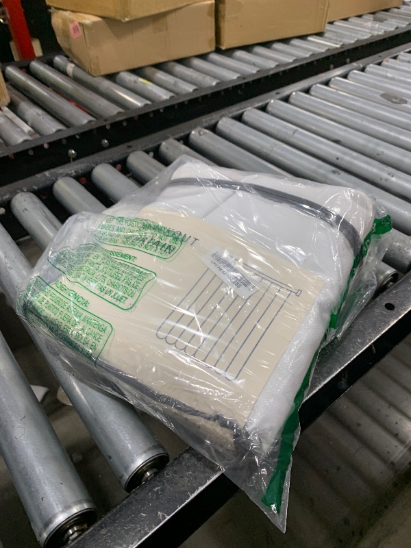 Photo 1 of 100% Blackout Shield Linen Blackout Curtains for Bedroom 84 Inches Long, Back Tab/Rod Pocket Living Room Drapes, Thermal Insulated Blackout Curtains 2 Panels Set, 50" W x 84" L, Bright White