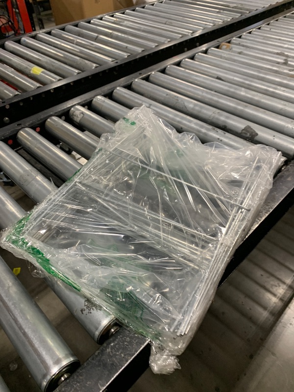 Photo 1 of 12 Pack Metal Yard Sign Stakes, 24" x 10" H Frames Yard Stakes (Needs assembly) for Yard Sale Sign Outdoor, Advertising Board, Custom Garage Sale Sign, Guidepost