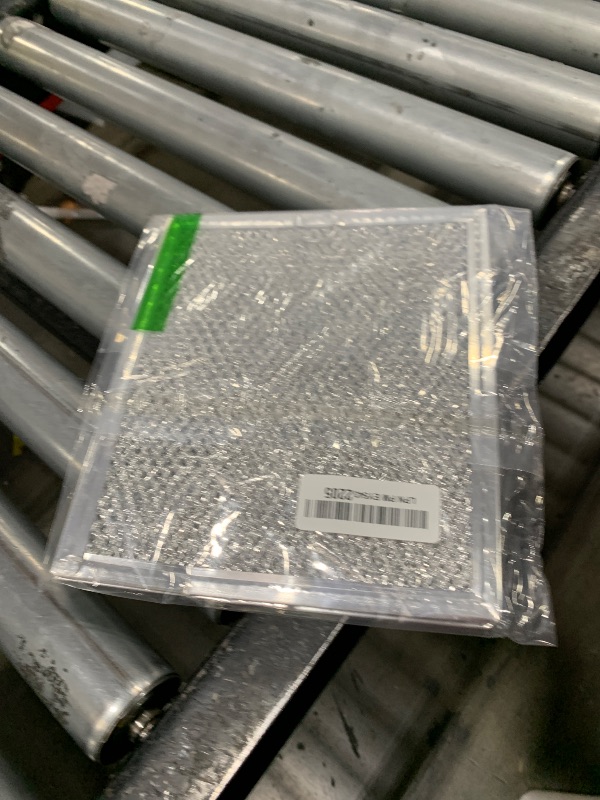 Photo 1 of Microwave Filter 9" X 7 3/4" fit for GE WB6X486 Microwave Aluminum Grease Mesh Filter Replace 5304408977 WB06X0486 WB06X10125 JVM1331BW02 JVM1331WW03 prime&swift