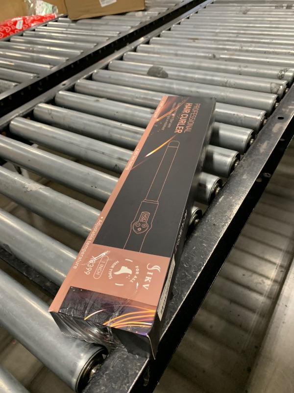 Photo 1 of 1 Inch Curling Wand Long Barrel, Dual Voltage Hair Curling Iron Wand Ceramic for Long Hair,10 Adjustable Temp