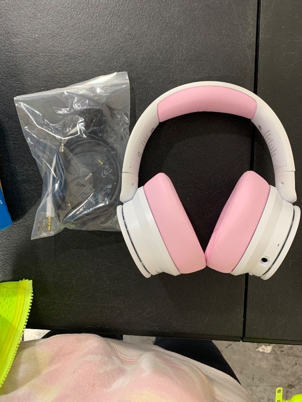 Photo 1 of ITEM IS SLIGHTLY DIFFERENT THAN STOCK PHOTO ------------------------RYR Wireless Gaming Headset for Xbox Series X|S, Xbox One, PS5, PS4, Mac, Bluetooth 5.3, 3D Surround Sound, Rotatable Earmuffs, Gaming Headphones with Noise Canceling Microphones-Pinkwhit