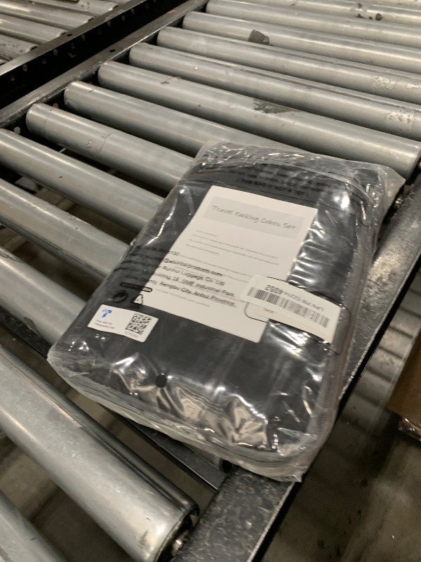 Photo 1 of 10 Set Compression Packing Cubes for Travel Essentials,Compressible Expandable Packing Cubes for Suitcase,OlarHike Luggage Organizer Bags for Travel,Handy Helper for Organizing Clothes(Black)