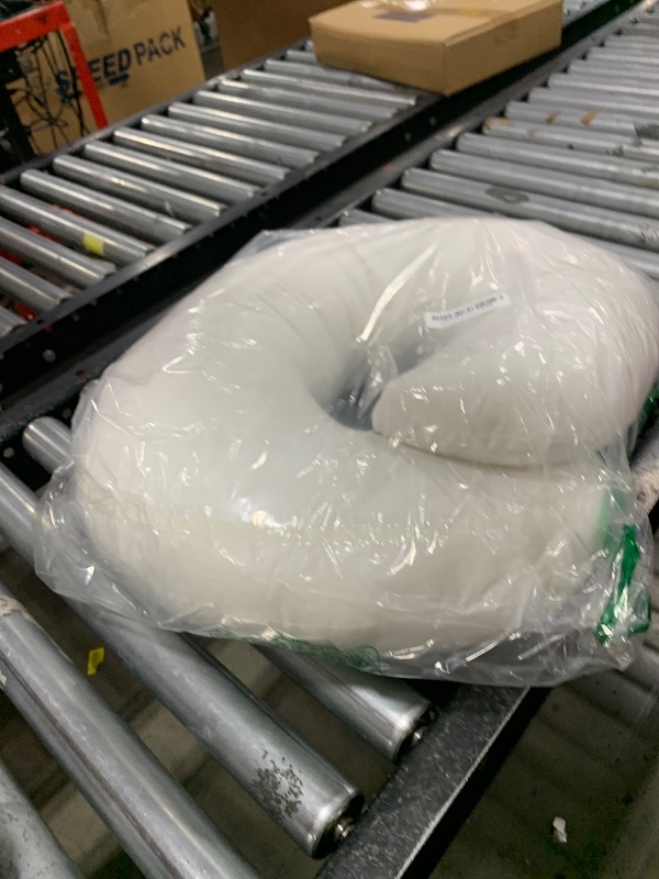 Photo 1 of Nursing Pillow and Positioner with Cover for Breastfeeding and Bottle Feeding, Propping Baby, Tummy Time, Baby Sitting Support, Awake-Time Support (Pillow Only, 22" x 17.7" x 5.9")