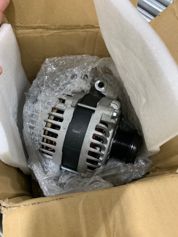 Photo 1 of Alternator Compatible with Jeep Cherokee 2014-2019, Compass, Renegade & Chrysler 200 & Ram ProMaster City & Fiat 500X, 2.4L, 12V 160A 6-Groove Decoupler Pulley Clockwise, Replace# 56029624AB