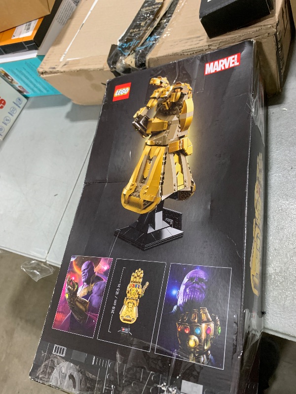 Photo 1 of LEGO Marvel Infinity Gauntlet Set 76191 Collectible Thanos Glove with Infinity Stones, Building Set, Avengers Gift Idea for Adults and Teens, Model Kits for Decoration and Display