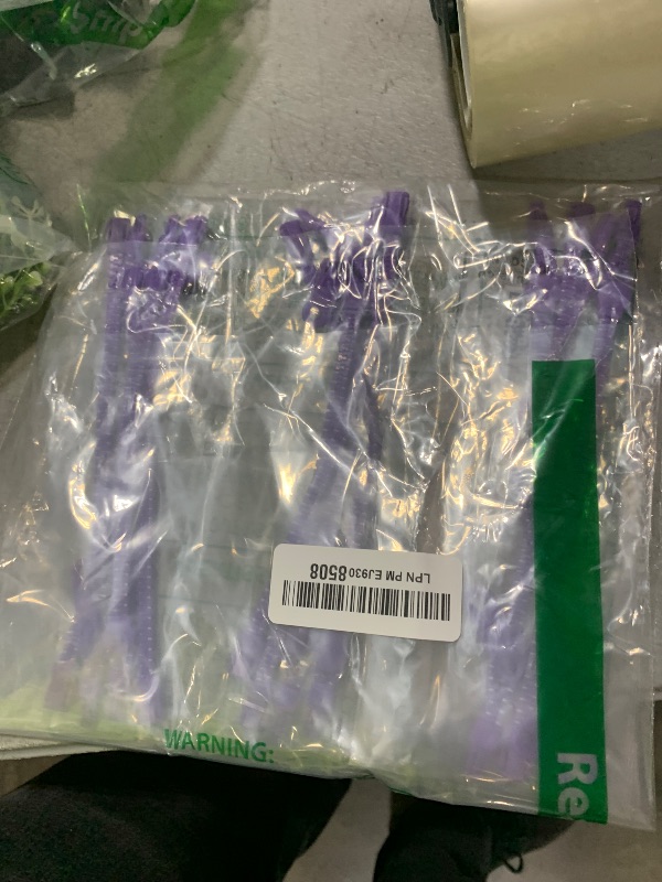 Photo 1 of UpBrands 12-Pack Purple 7-Inch Zipper Bracelets – Fidget Party Favors for Kids, Bulk Anxiety Toys, and Stylish Accessories for Heart Day & Purple Thursday