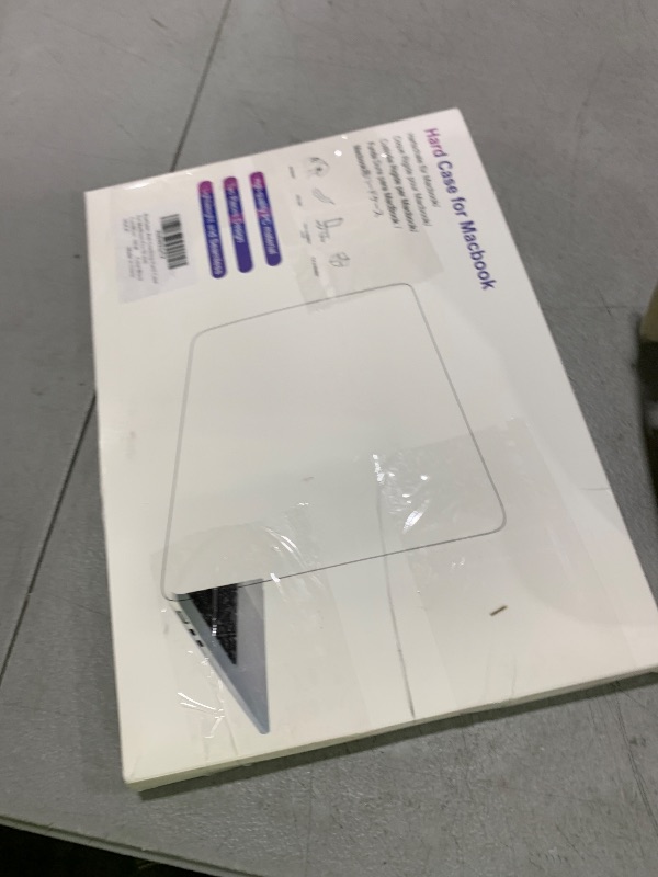 Photo 1 of BlueSwan Anti-Cracking Hard Shell Case Compatible with MacBook Pro 13 inch, M2/M1 2025 2022-2017 A2338 A2289 A2251 A2159 A1989 A1706 A1708, Anti-Fingerprint Soft TPU Bumper, Frosted Black