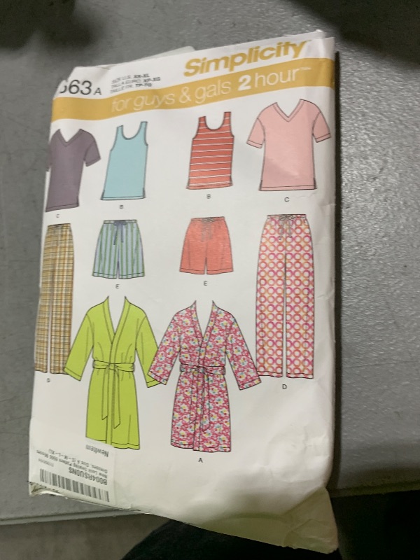 Photo 1 of New Look Sewing Pattern 6866 Misses Dresses, Size A (S-M-L-XL)