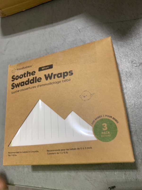 Photo 1 of 3-Pack Organic Swaddles for Newborns, Baby Sleep Sacks 0-3 Months - Baby Swaddle Wrap, Newborn Wearable Blanket, Infant Sleep Sack for Girls, Boys, Soft & Snug, Large Hook & Loop Closure (Salmon)