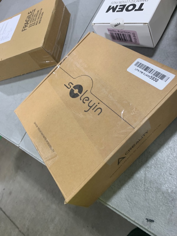 Photo 1 of SOLEYIN Ultra PLA Filament 1.75mm PLA 3D Printer Filament High Speed 30-600mm/s Dimensional Accuracy +/- 0.02mm, 1kg Spool (2.2lbs), Fit Most FDM 3D Printer (Gray)