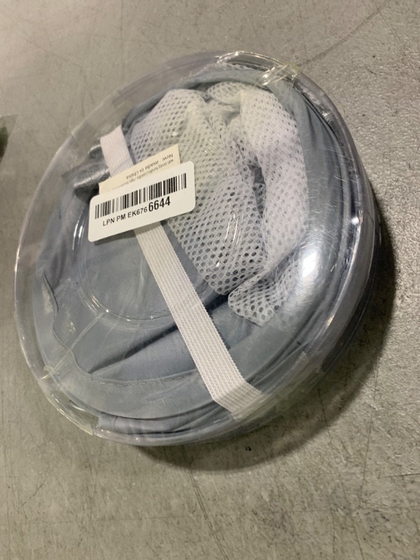 Photo 1 of with strong handles Laundry Hamper,Tear Proof Pop Up Laundry Hampers, foldable mesh Laundry basket. Used for travel, laundry room?university dormitory or toy storage, etc.(Vertical (Grey))…………