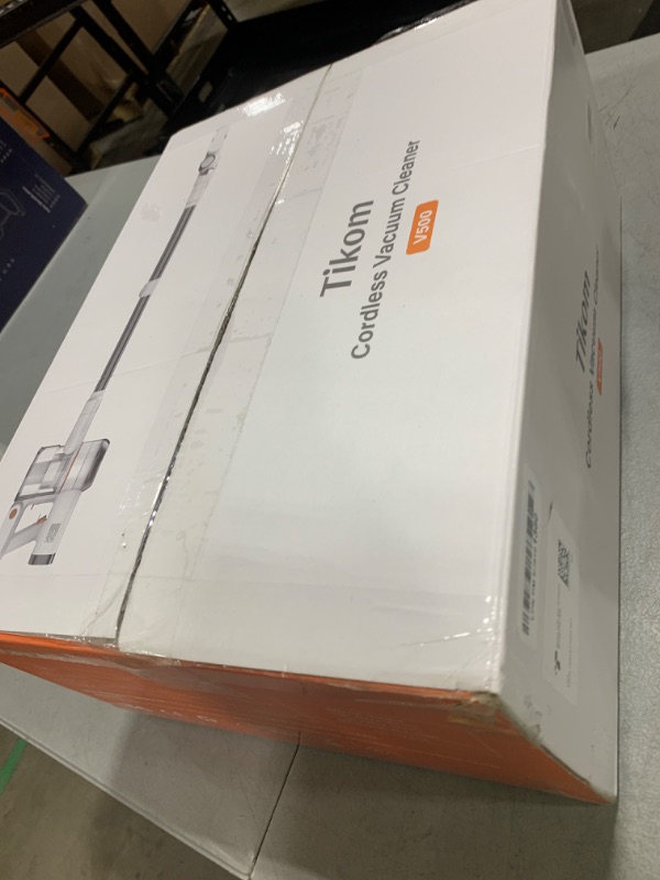 Photo 1 of Tikom V500 Cordless Vacuum Cleaner for Home, 40000Pa/450W Stick Vacuum with LED Touch Screen, Charging Wall Dock, Anti-Tangle, Lightweight Handheld Vacuum for Pet Hair, Hard Floor, Carpet