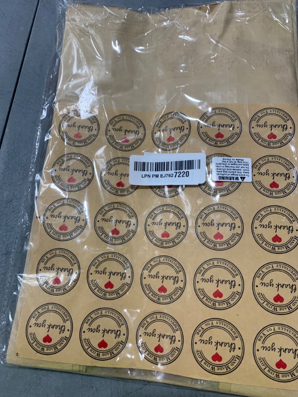 Photo 1 of GRANDAN 25 Packs Large Paper Bread Bags for Homemade Bread, Kraft Paper Bakery Bags with Window for Sourdough Toast Packing Storage, Baked Loaf Gifting Bag Bonus Label Seal Stickers 12.6x8.3x4.0 inch