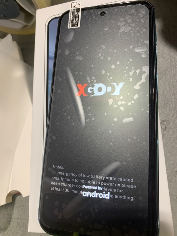 Photo 1 of Xgody Unlock Phone Mate 60,6.79 Inch HD+ Screen Smartphone,4G Dual SIM Cheap Mobile Phones 4GB+ 128GB Expanded 512G 5280mAh 21MP Camera Ti Mobile Android Phone with Finger&Face Unlock Hint Blue