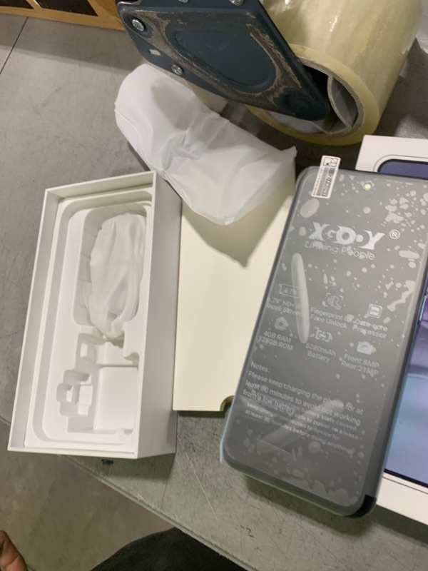 Photo 1 of Xgody Unlock Phone Mate 60,6.79 Inch HD+ Screen Smartphone,4G Dual SIM Cheap Mobile Phones 4GB+ 128GB Expanded 512G 5280mAh 21MP Camera Ti Mobile Android Phone with Finger&Face Unlock Hint Blue