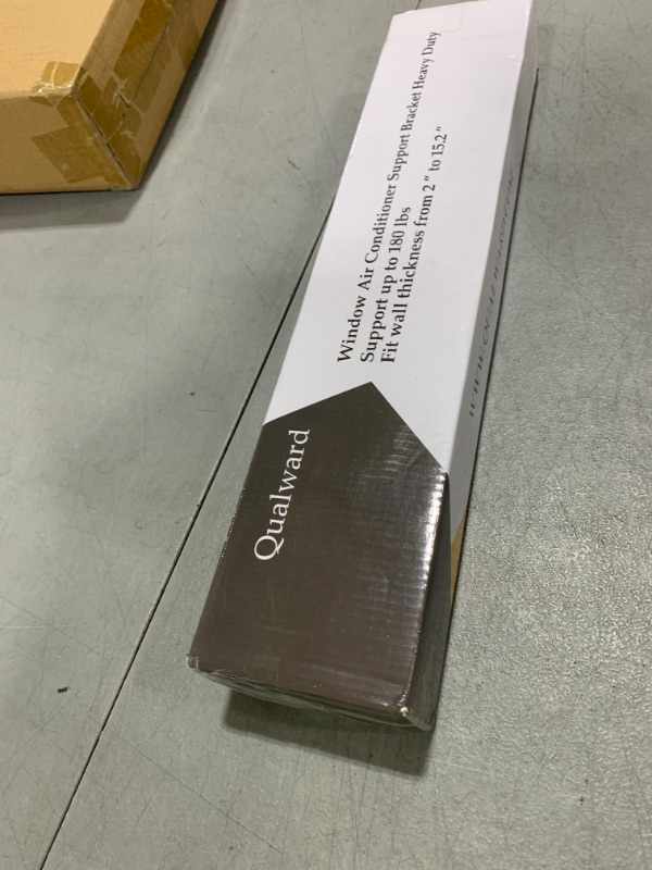 Photo 1 of Qualward Air Conditioner Bracket Window AC Support Brackets - Heavy Duty with 2 Arms, Up to 180 lbs for 12000 to 24000 BTU AC Units- Fits Single Or Double Hung Windows
