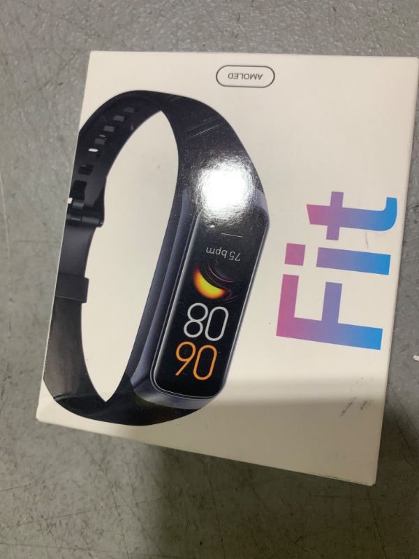 Photo 1 of Fitness Tracker with Step Counter/Calories/Stopwatch, Activity Tracker, Health Tracker with Heart Rate Monitor, Sleep Tracker,1.10''AMOLED Touch Color Screen, Pedometer Watch for Women Men