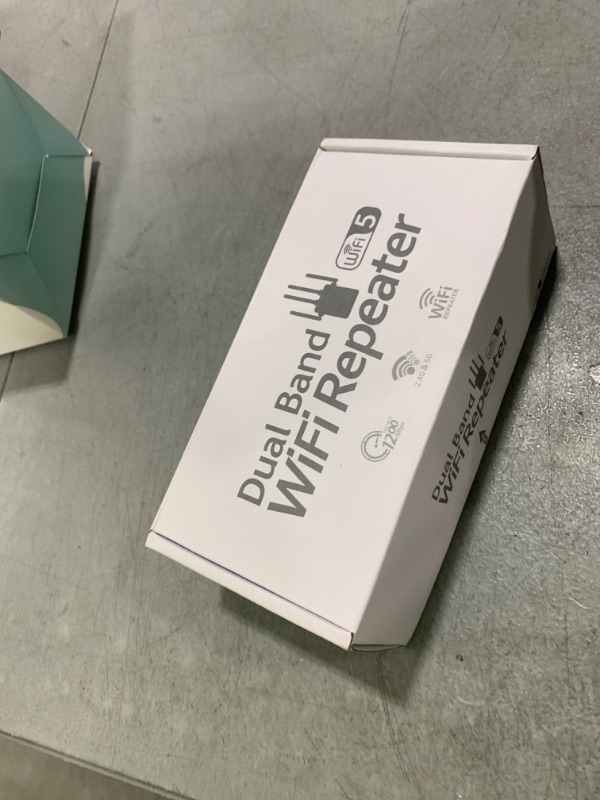 Photo 1 of WiFi Extender, WiFi Extender Signal Booster, WiFi Booster, Covers Up to 12880 Sq.ft and 105 Devices, Dual Band Wireless Repeater, WiFi Repeater, WiFi Extenders Signal Booster for Home