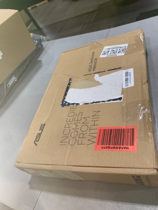 Photo 1 of ASUS ZenScreen 16” (15.6 inch viewable) Portable USB Monitor (MB166CR) - Full HD, IPS, USB Type-C, Flicker Free, Blue Light Filter, Anti-glare surface, 360° kickstand, Protective Sleeve, 3 yr warranty