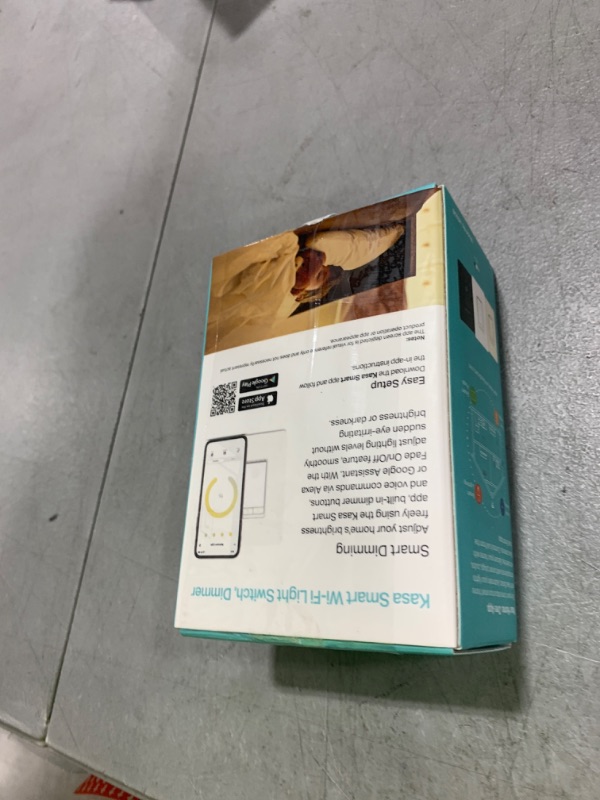 Photo 1 of Kasa Smart Dimmer Switch HS220, Single Pole, Needs Neutral Wire, 2.4GHz Wi-Fi Light Switch Works with Alexa and Google Home, UL Certified, No Hub Required, 1 Pack