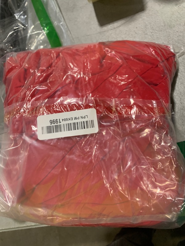 Photo 1 of BEAGIMEG Women's Sexy Bodycon Sleeveless Ruched Mesh Club Party Midi Dress red