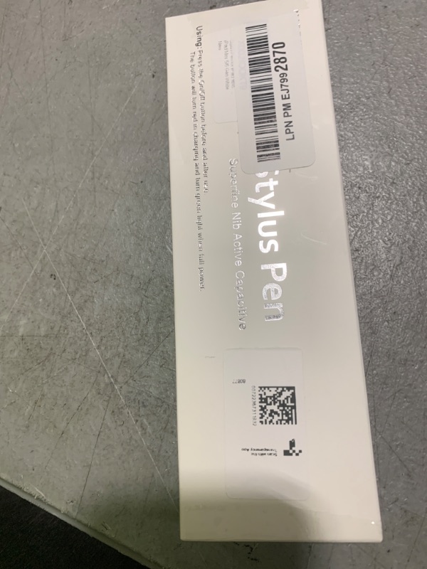 Photo 1 of Stylus Pen for iPad 6th-11th Generation-2X Fast Charge Active Pencil Compatible with 2018-2025 Apple iPad Pro 11"/12.9"/M4, iPad Air 3/4/5/M2/M3,iPad mini 5/6 Gen-White