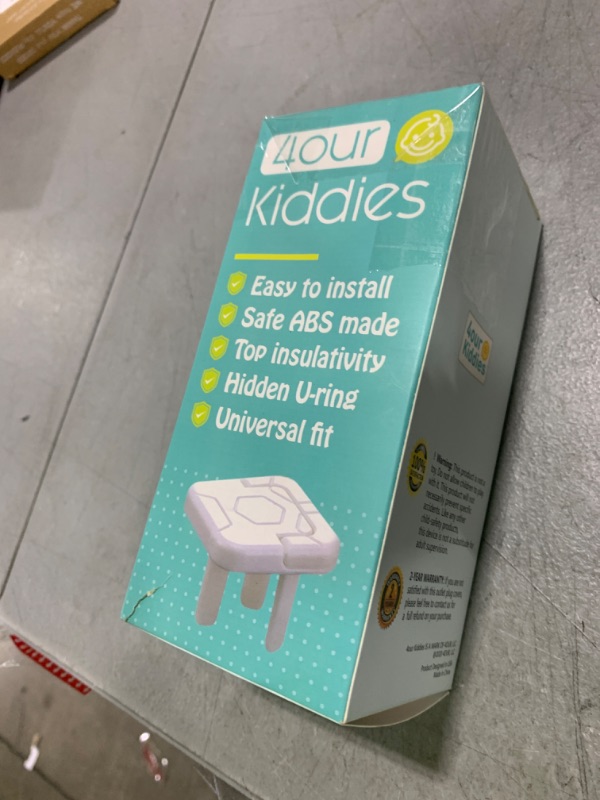 Photo 1 of 4our Kiddies Baby-Proof Outlet Covers (60 Pack) - Child Safety Electric Plug Protectors to Prevent Power Shock