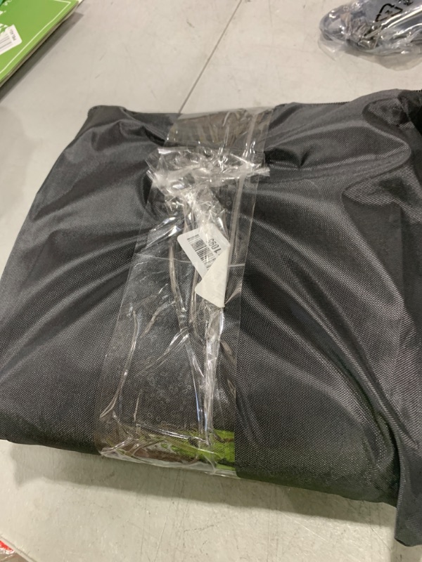 Photo 1 of 330 Gallon IBC Tote Cover Barlic 420D with Zipper for 1000L Outdoor dustproof Tote Cover Protective Cover Black