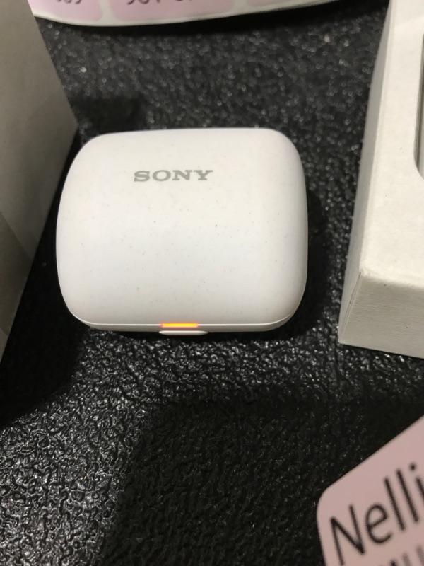 Photo 1 of Sony LinkBuds Truly Wireless Earbud Headphones with an Open-Ring Design for Ambient Sounds and Alexa Built-in, Bluetooth Ear Buds Compatible with iPhone and Android, White