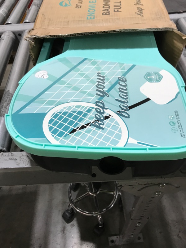 Photo 1 of ENOVI EasyGo Badminton Set, with Net, 4 Racket, 4 Birdies, Portable Storage Box, for Backyards, Outdoor Games, Yard Games