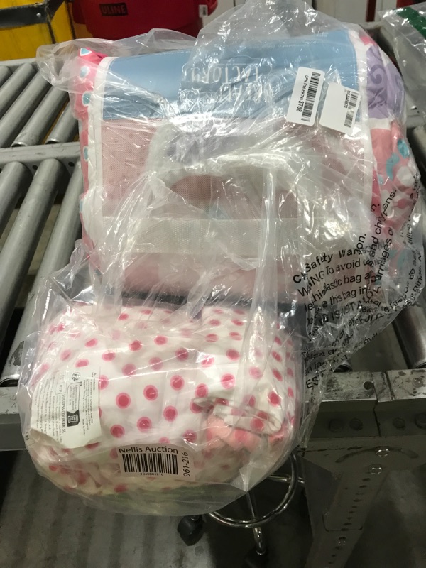 Photo 1 of Dream Factory Butterfly Dots Ultra Soft Microfiber Girls Comforter Set, Pink, Full