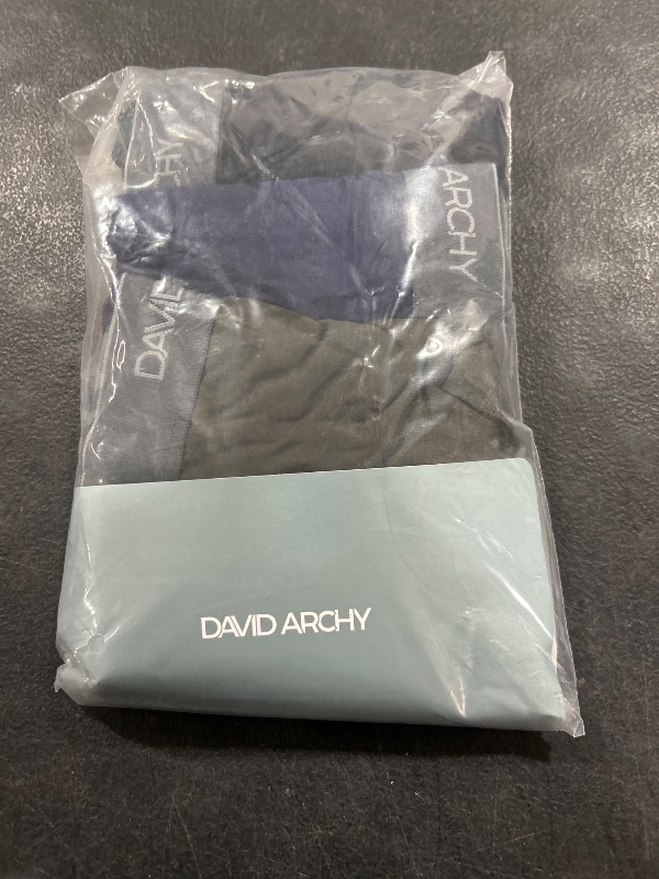 Photo 1 of DAVID ARCHY Mens Underwear Wicking-Moisture Cooling Rayon Made From Bamboo Boxer Briefs with Support Pouch Fly 4 or 7 Pack