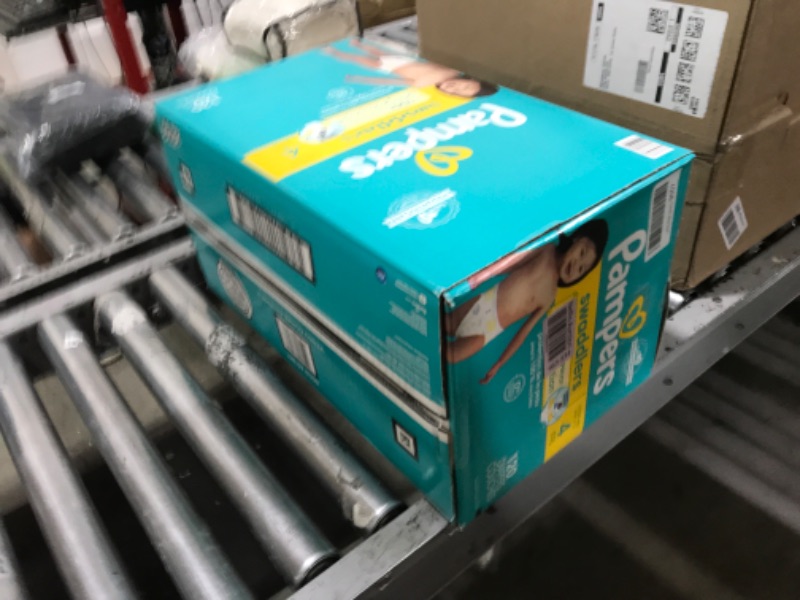 Photo 1 of Pampers Baby Diapers - Swaddlers - Size 4