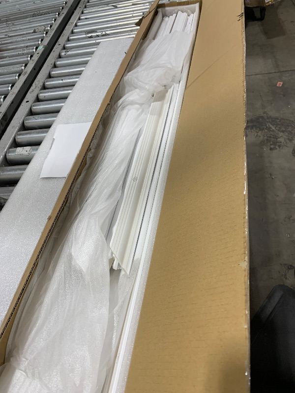 Photo 1 of Lunghaa 6-Frame Premade Accent Wall Molding Kit, Ready-to-Assemble Wainscoting Panels, Pre-Cut Chair Rail Moulding Trim for Home Décor