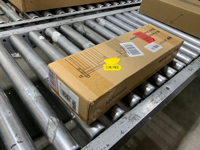 Photo 1 of WINSOON Bifold Door Hardware 36 inch: Bi fold Heavy Duty Bifold Barn Door Hardware Kit - 36" Sliding Track for Max Two 16" Barn Door Panels 30" Openging - Smoothly Quietly, Doors Not Included