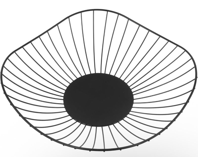 Photo 1 of LIFKOME Metal Wire Countertop Fruit Storage Bowl Basket for Kitchen Countertop Fruit Holder Fruit and Vegetables Holder Metal Fruit Bowl Basket Wrought Iron Fruit Snack Basket