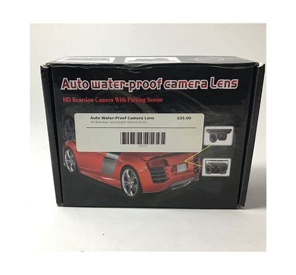 Photo 1 of Auto Water Proof Camera Lens HD Rearview Camera With Parking Senor