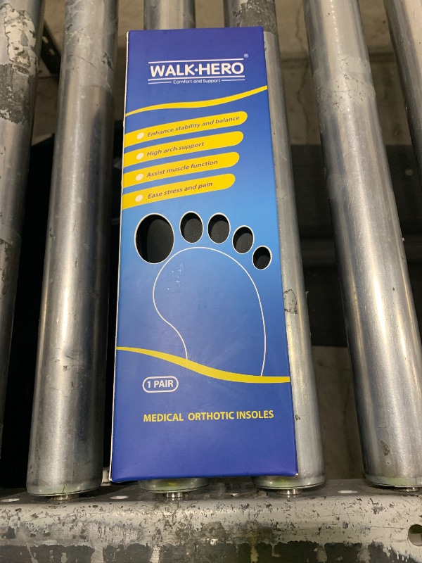 Photo 1 of Plantar Fasciitis Feet Insoles Arch Supports Orthotics Inserts Relieve Flat Feet, High Arch (Mens 11-11 1/2 | Womens 13-13 1/2)