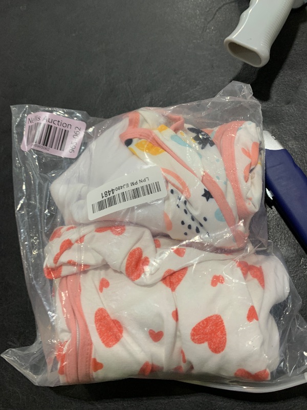 Photo 1 of BSTOPPT Newborn Sleep Sack Baby Swaddle,0-3 Months,3-Way Adjustable Wearable Blanket,100% Rayon Cotton Swaddling sleeping bag?TOG 0.5?Heart&Floral?