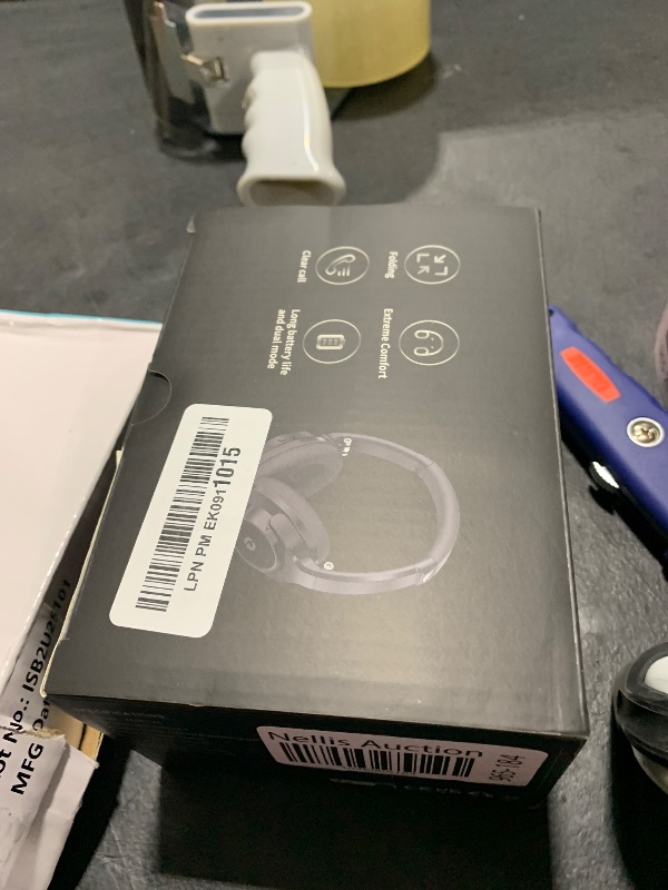Photo 1 of EAORUL Wireless Headphones Bluetooth, Bluetooth Headphones, 70H Playtime Headphone Wireless Bluetooth 5.1 with with Mic & 3EQ Modes, Over Ear Headphones HiFi Stereo for Home Traver Work(NO ANC)
