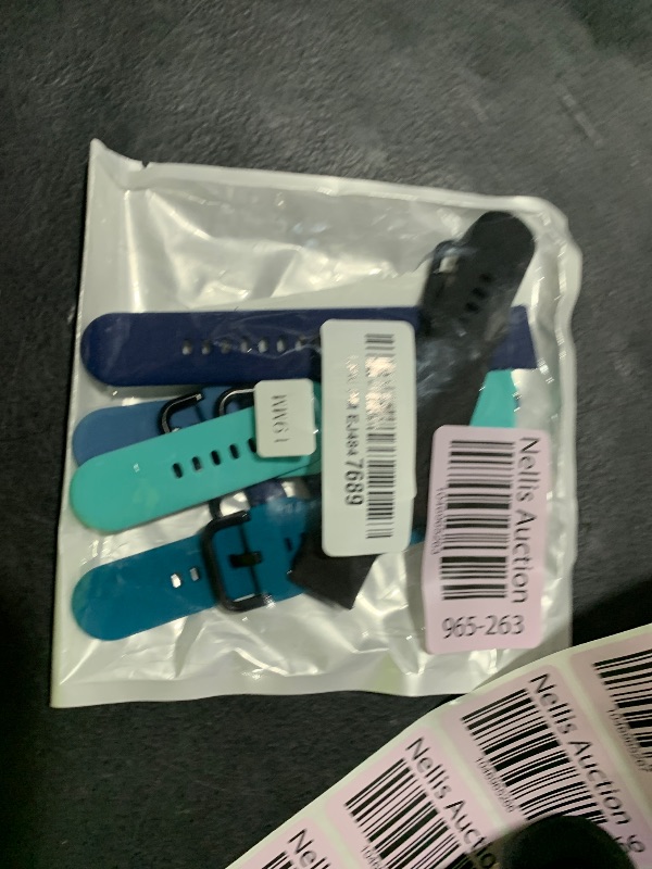 Photo 1 of Replacement Watch Bands for Veryfitpro ID205L Smart Watch and ID205G,ID205S,ID205U,SW020,SW023,SW025 Smart Watch Silicone Band(6Pack)